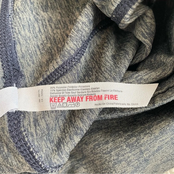 Free People Movement Infinity Leggings in Heather Khaki Green Medium - Picture 15 of 15